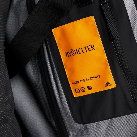 Adidas MYSHELTER Rain Jacket Size M - Picture 6 of 8